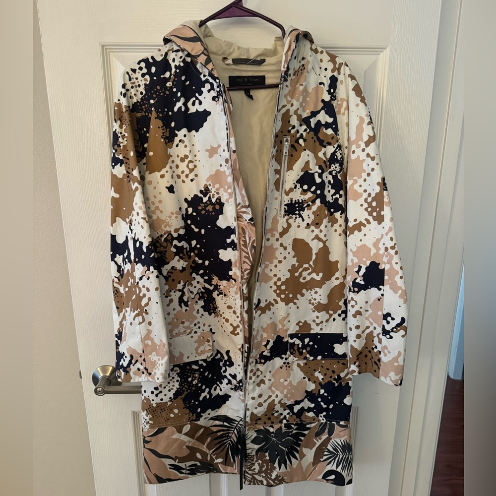 Rag and bone rain coat